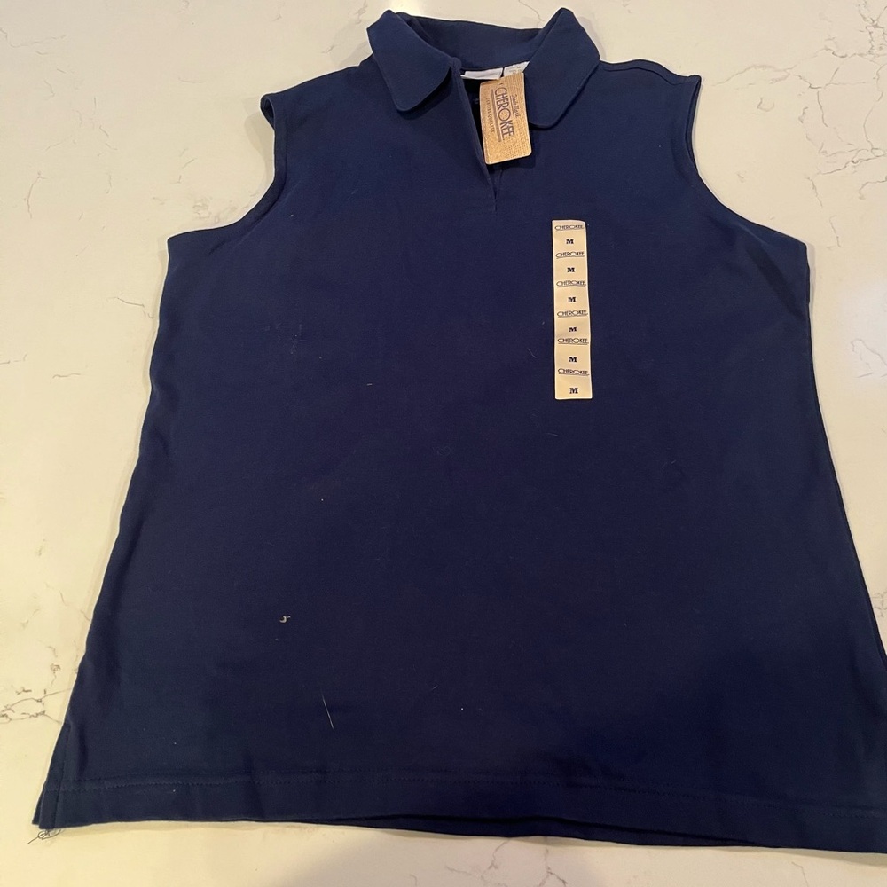 Cherokee Navy Sleeveless Tank Top